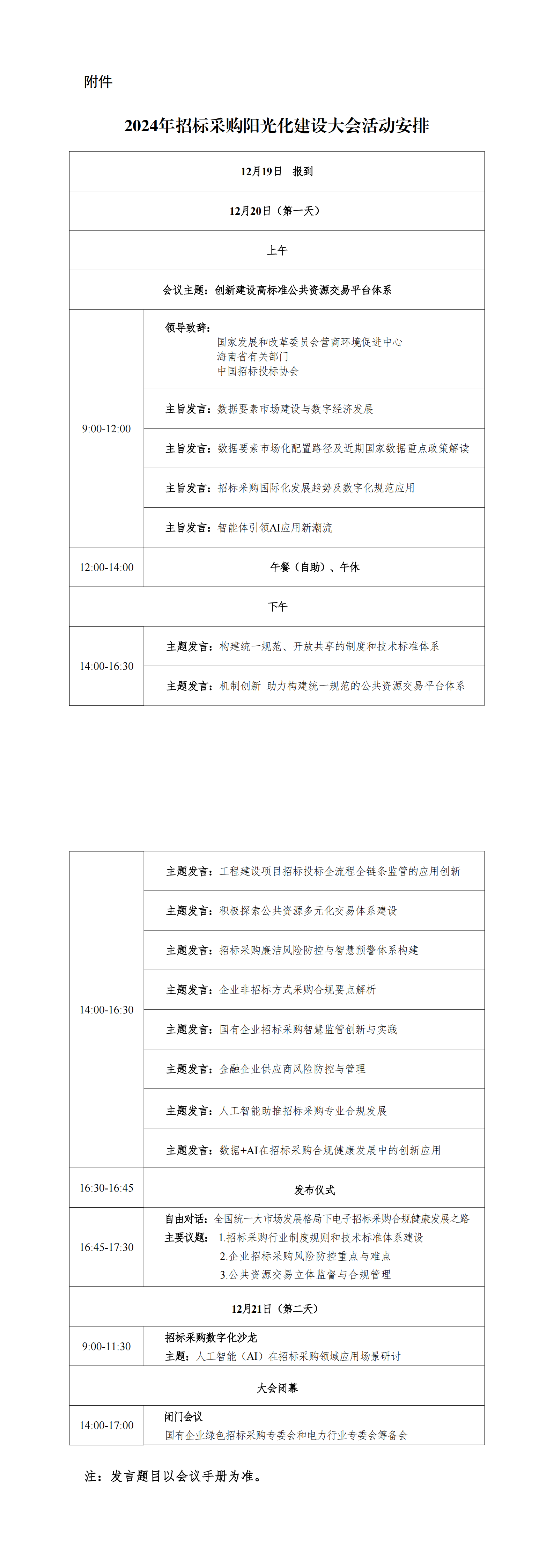 關(guān)于召開2024年招標(biāo)采購(gòu)陽(yáng)光化建設(shè)大會(huì)的通知